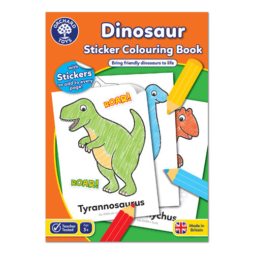 Dinosaur Colouring Book - Little Book Joy