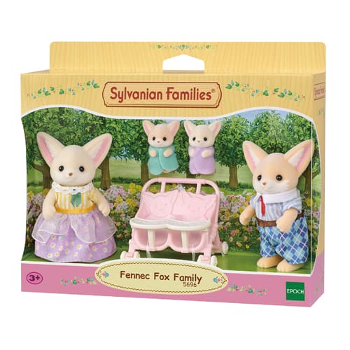 Sylvanian Families Fennec Fox Family - Tea Time Fun