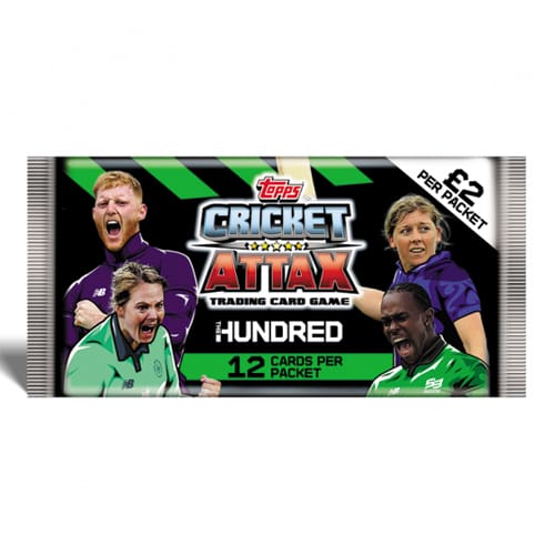 Match Attax: Cricket Attax 2022 The Hundred Card – Booster Pack - Collector Shelf Pick