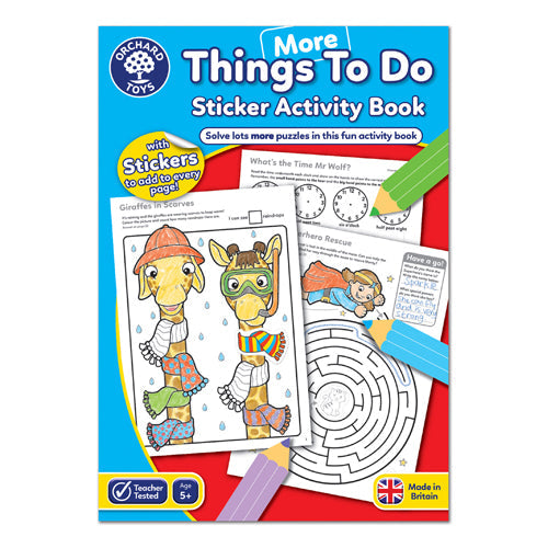 More Things To Do Colouring Book - Read and Play