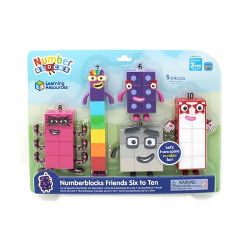Numberblocks Friends Six to Ten - Creative Play Time