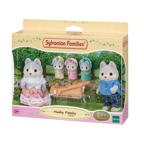 Sylvanian Families Husky Family - Little Role Play