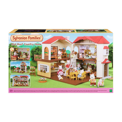 Sylvanian Families Red Roof Country Home - Imagination Play Time