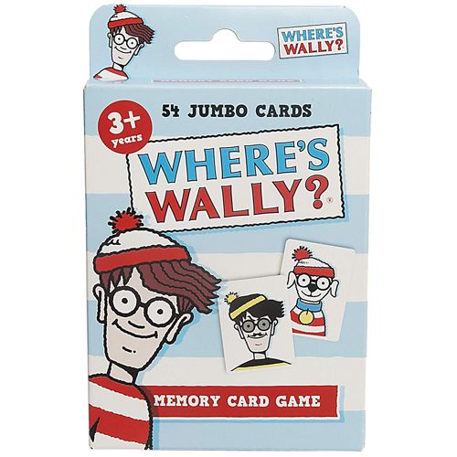 Where’s Wally? Memory Card Game - Game Night Cards