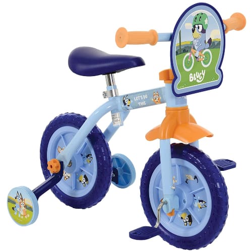 Bluey 2 in 1 10″ Training Bike - Race Day Pick