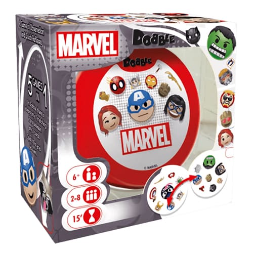Dobble Marvel Emoji - Pocket Play Set